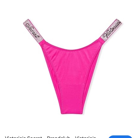 Victoria's Secret Other - Victoria's Secret Bright Pink Bikini Bottom nwt
